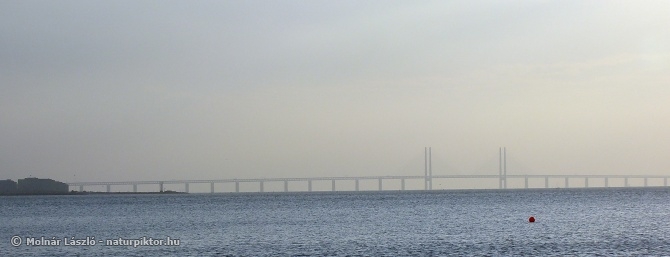 Az Öresund-híd részlete